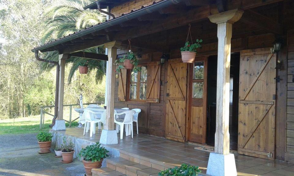 Villa El Bordon De Noriega Exterior foto